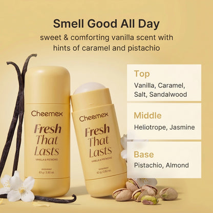 ⚡Crazy-Sale Deodorant Vanilla & Pistachio Fresh That Lasts