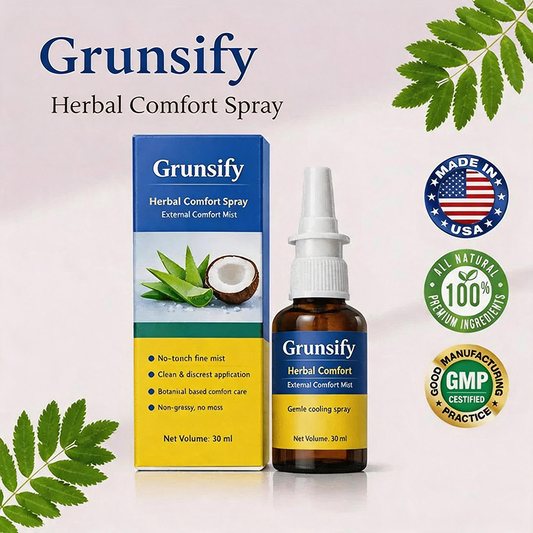 🔥LAST DAY Buy 1 Get 1 Free🔥Grunsify Plus Herbal Comfort Spray