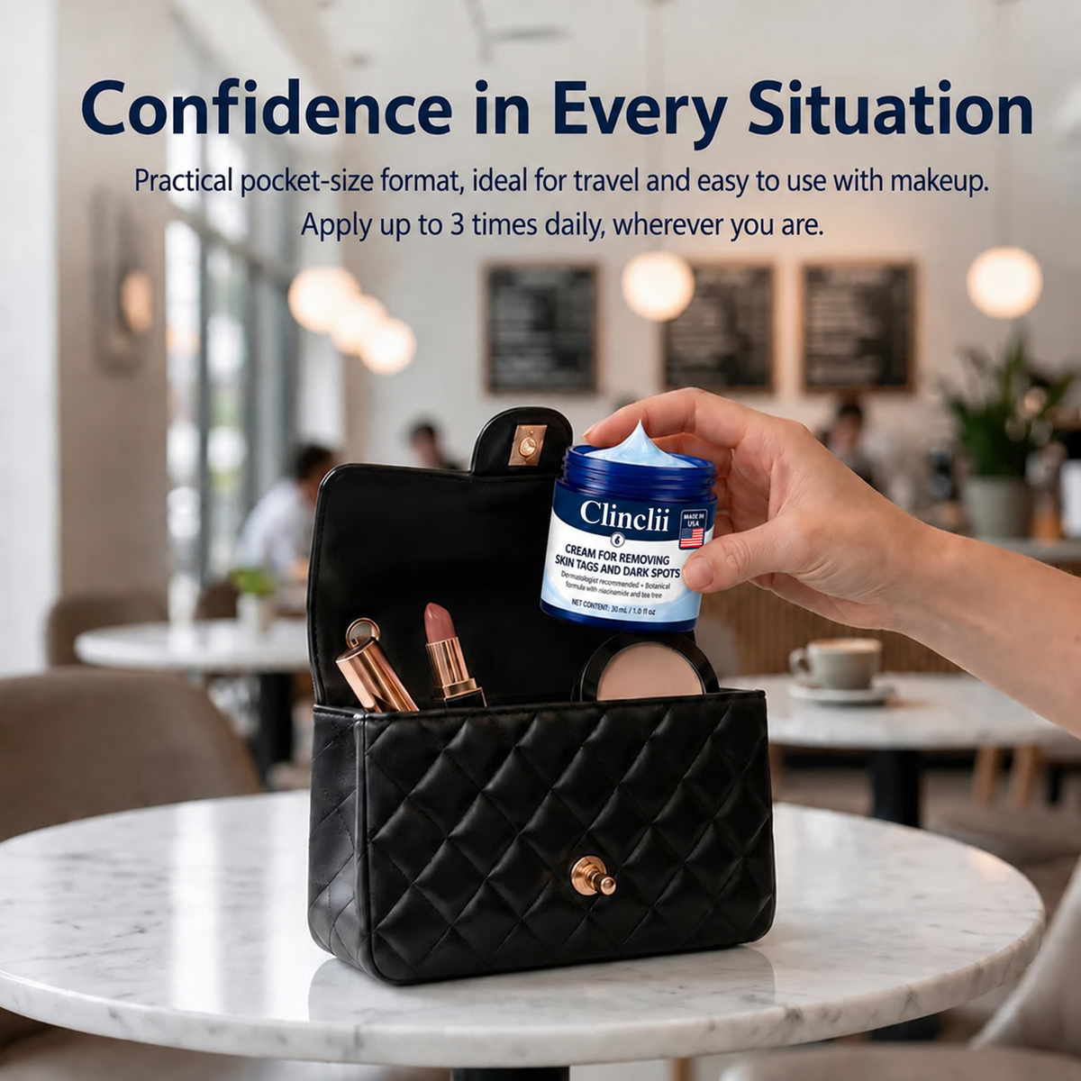 🎊🎊 Clinclii® 𝟕-𝐃𝐚𝐲 𝐒𝐤𝐢𝐧 𝐓𝐚𝐠 & 𝐒𝐩𝐨𝐭 𝐄𝐫𝐚𝐬𝐞𝐫 𝐂𝐫𝐞𝐚𝐦 (𝐙𝐞𝐫𝐨 𝐏𝐚𝐢𝐧, 𝐙𝐞𝐫𝐨 𝐒𝐜𝐚𝐫𝐬 𝐅𝐨𝐫𝐦𝐮𝐥𝐚)