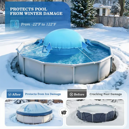 Heavy‑Duty PVC Winter Pool Pillow for Above‑Ground Pools