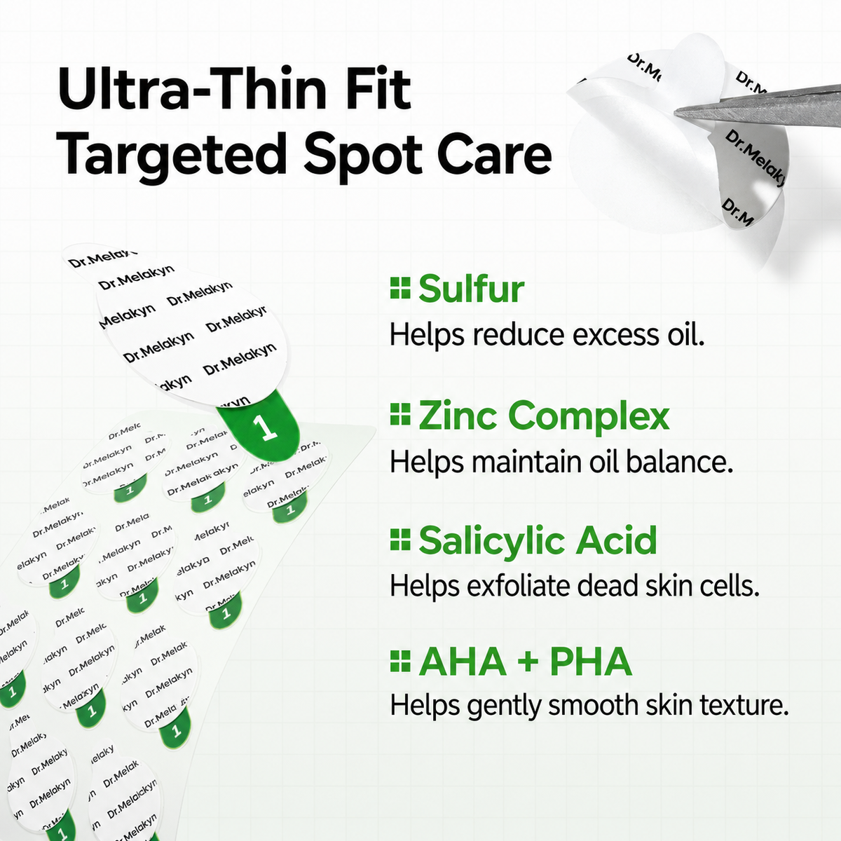 🔥LAST DAY Buy 1 Get 1 Free🔥S-ZINC CLEAR-SKIN Ultra Thin Blemish Spot Patch