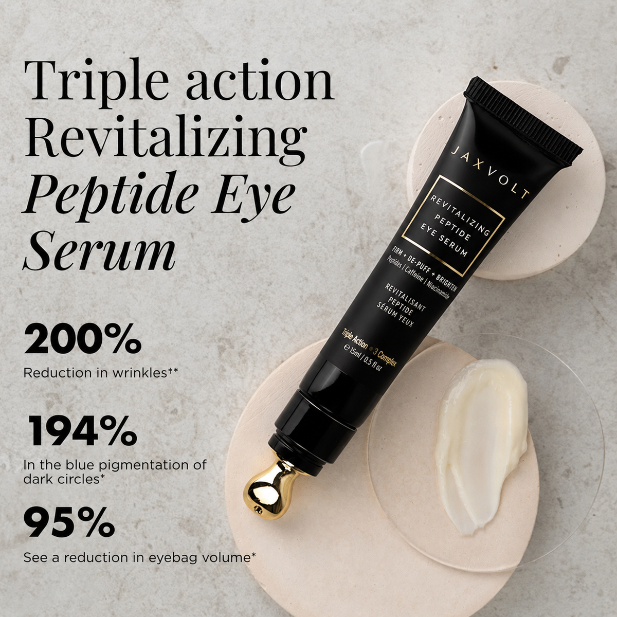 🔥LAST DAY Buy 1 Get 1 Free🔥Peptide Eye Serum Perfect Skin in 3 Minutes