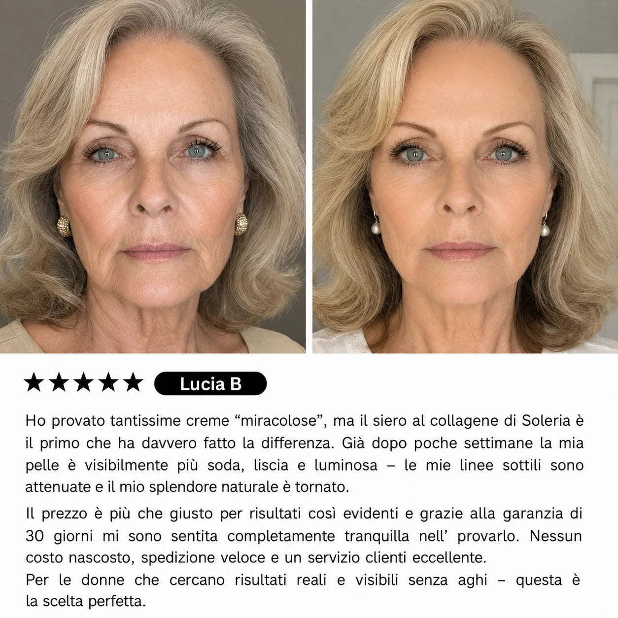 Siero al collagene coreano per pelli mature