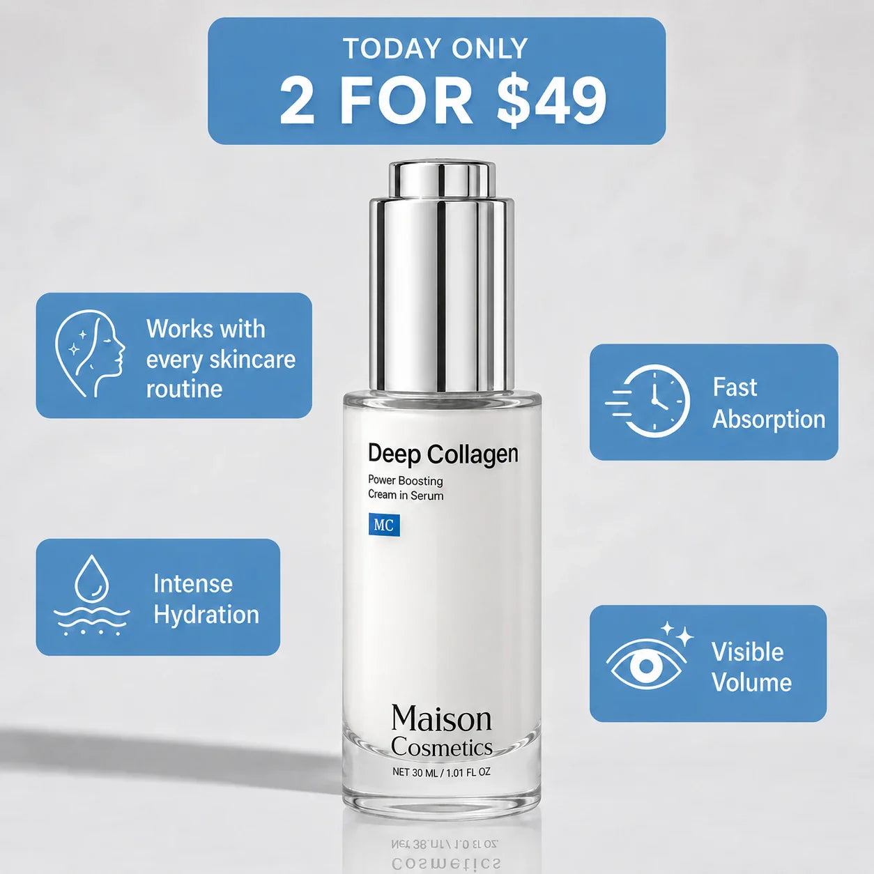 VoluFine | Korean Collagen Serum for Mature Skin