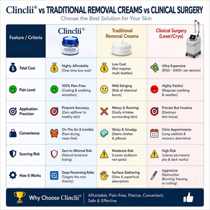 🎊🎊 Clinclii® 𝟕-𝐃𝐚𝐲 𝐒𝐤𝐢𝐧 𝐓𝐚𝐠 & 𝐒𝐩𝐨𝐭 𝐄𝐫𝐚𝐬𝐞𝐫 𝐂𝐫𝐞𝐚𝐦 (𝐙𝐞𝐫𝐨 𝐏𝐚𝐢𝐧, 𝐙𝐞𝐫𝐨 𝐒𝐜𝐚𝐫𝐬 𝐅𝐨𝐫𝐦𝐮𝐥𝐚)