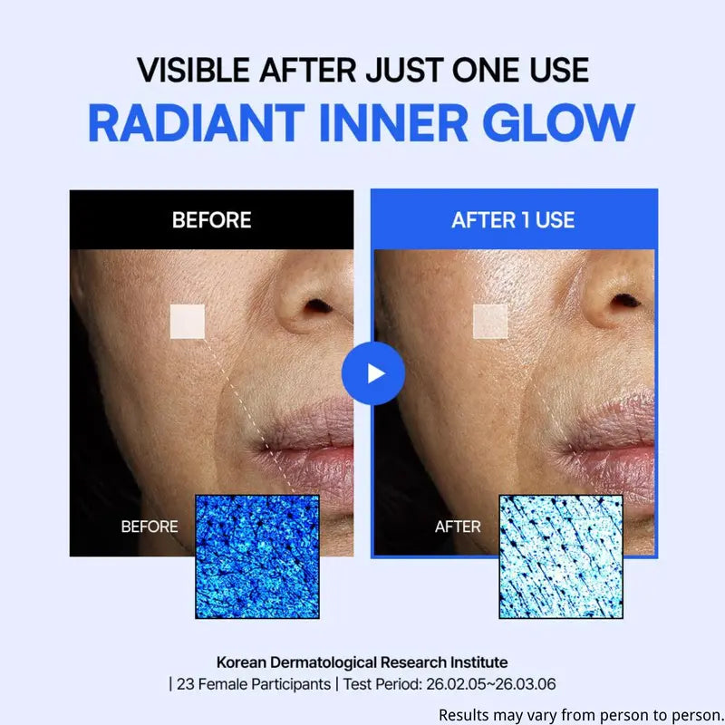 That just-applied glow.