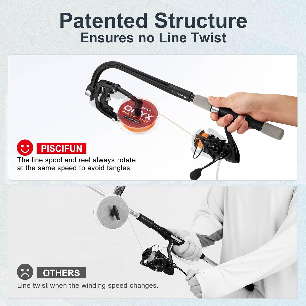 Piscifun Portable Fishing Line Spooler — detail 1