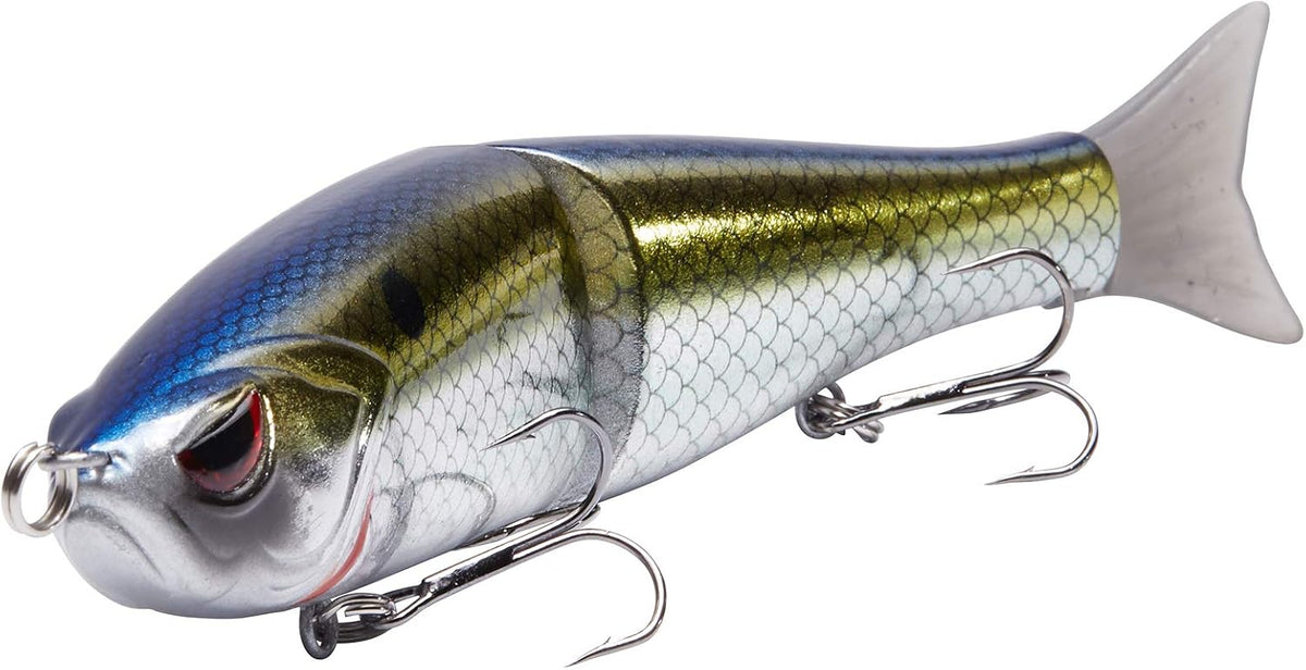 BASSDASH SwimShad Jointed Glide Baits — 3-Pack, 4.5 in — detail 1