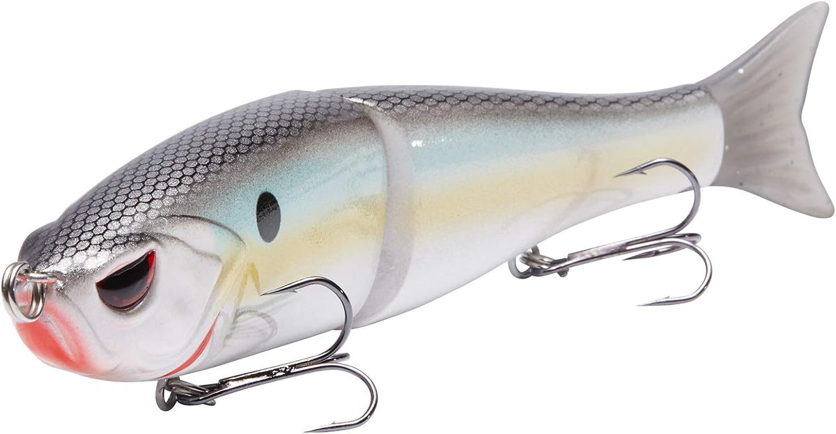 BASSDASH SwimShad Jointed Glide Baits — 3-Pack, 4.5 in — detail 2