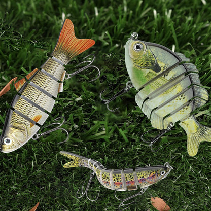 CHSMONB Jointed Slow-Sinking Swimbaits — 6-Piece Set — detail 3