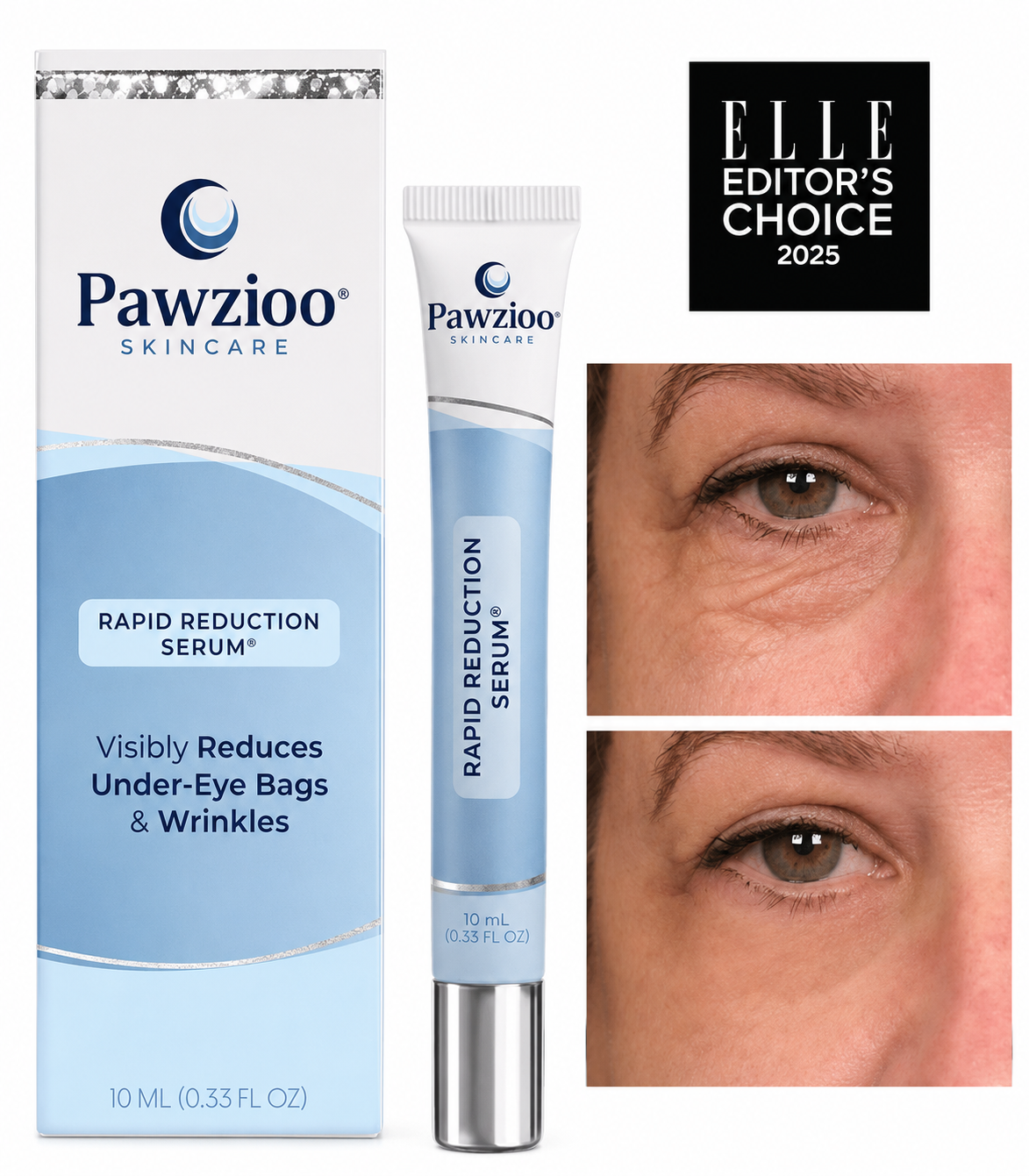 🔥LAST DAY Buy 1 Get 1 Free🔥Rapid Reduction Serum——helping reduce the look of under-eye bags