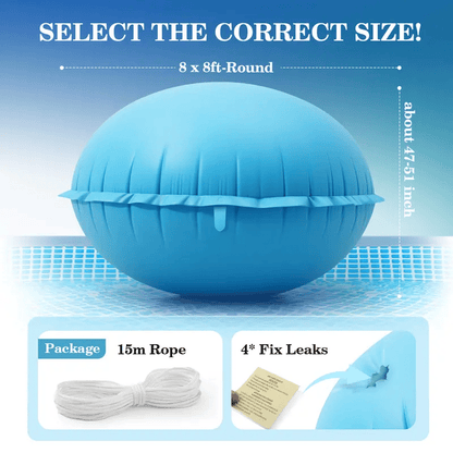 Heavy‑Duty PVC Winter Pool Pillow for Above‑Ground Pools