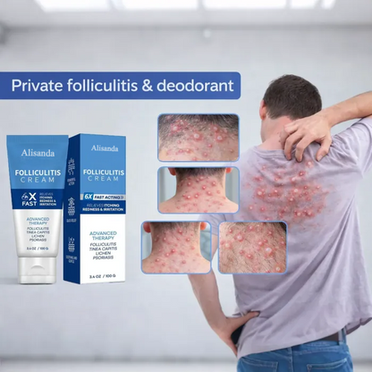 【🔥BOGO】Folliculitis Cream for Men & Women| Post-Shave Bump Relief Moisturizer for Face, Neck, Bikini Line & Buttocks