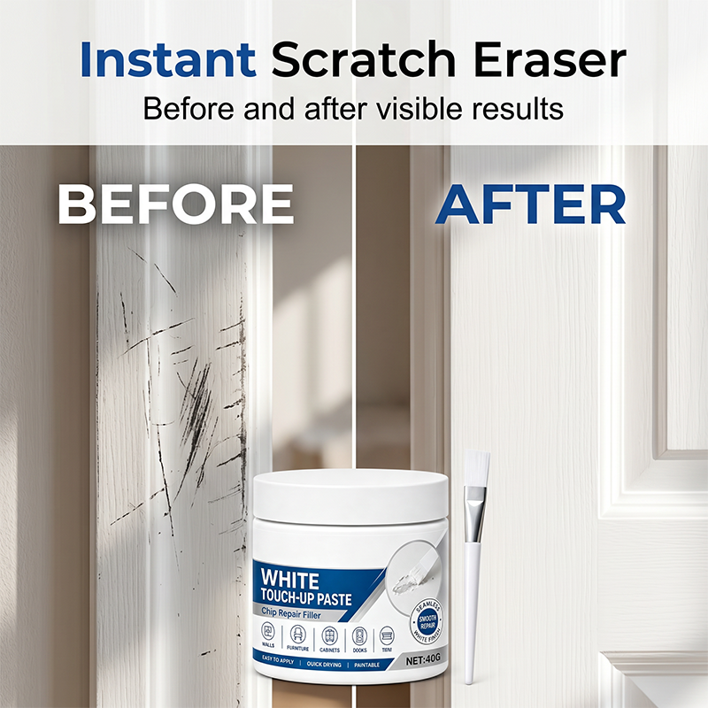 🔥LAST DAY Buy 1 Get 1 Free🔥White Furniture Touch-Up Paste with Brush