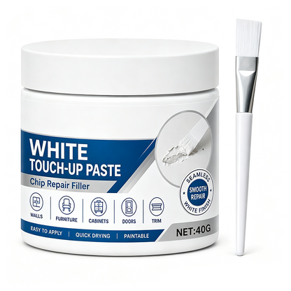 🔥LAST DAY Buy 1 Get 1 Free🔥White Furniture Touch-Up Paste with Brush